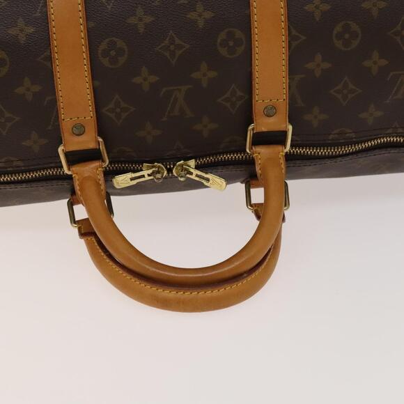 LOUIS VUITTON Monogram Keepall 55 Boston Bag M41424 - Picture 7 of 16